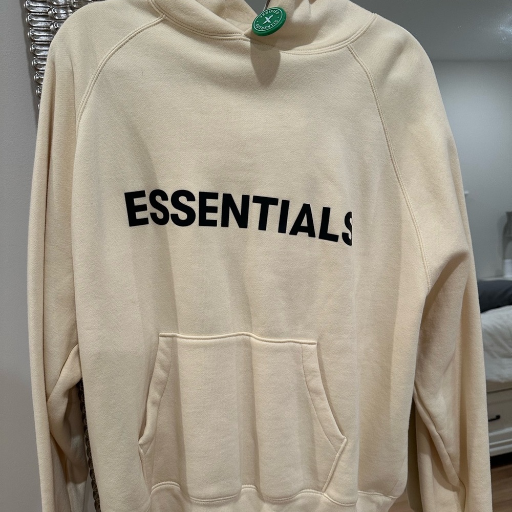 Essentials Cream Hoodie